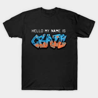 Hello My Name Is Craig Graffiti T-Shirt